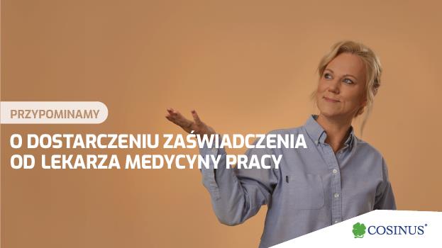 Zaświadczenia od lekarza medycyny pracy