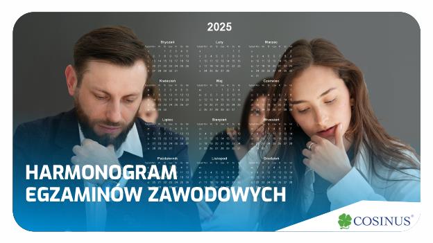 Harmonogram egzaminów zawodowych 2025