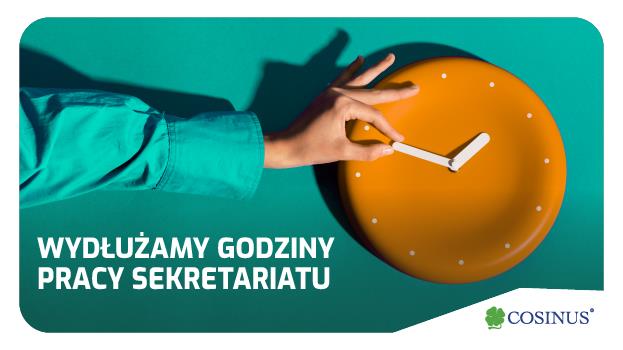 WYDŁUŻONE GODZINY PRACY SEKRETARIATU