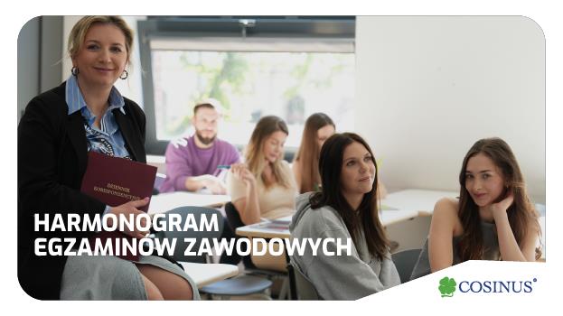 Harmonogram egzaminów zawodowych w sesji Zima 2025 r.