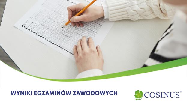 WYNIKI EGZAMINÓW ZAWODOWYCH!