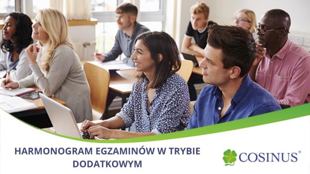 Harmonogram egzaminów w trybie dodatkowym - Liceum