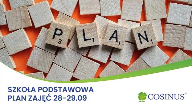 Plan lekcji szkoła podstawowa