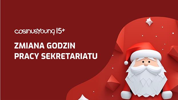 ZMIANY GODZIN PRACY SEKRETARIATU COSINUS YOUNG