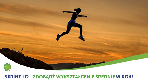 SPRINT LO - ZDOBĄDŹ WYKSZTAŁCENIE ŚREDNIE W ROK!