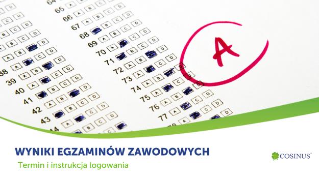 Wyniki egzaminów zawodowych!