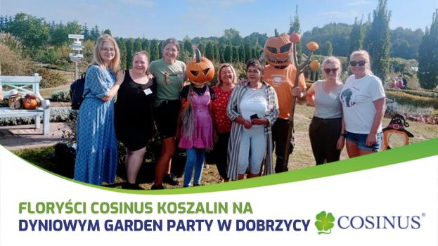 Floryści Cosinus Koszalin na Dyniowym Garden Party w Dobrzycy