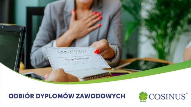 Odbiór dyplomów zawodowych