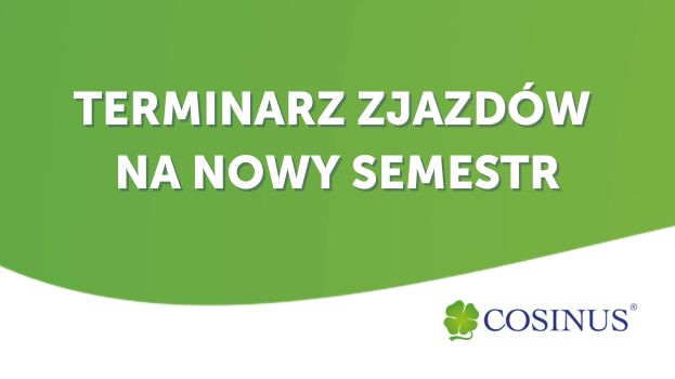 TERMINARZ ZJAZDÓW NA NOWY SEMESTR