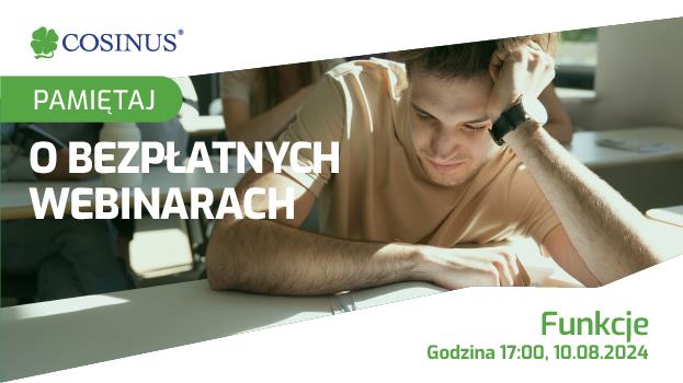 PAMIĘTAJ O BEZPŁATNYCH WEBINARACH