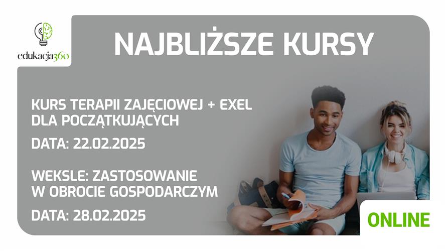 Najbliższe kursy online Edukacji360