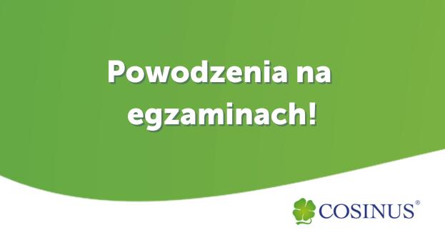 POWODZENIA NA EGZAMINACH ZAWODOWYCH!