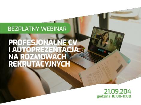 Zaproszenie na kolejny bezpłatny webinar