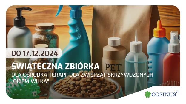 Zbiórka na rzecz podopiecznych Ośrodka Terapii dla Zwierząt Skrzywdzonych „Okiem Wilka”