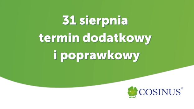 Termin dodatkowy i poprawkowy