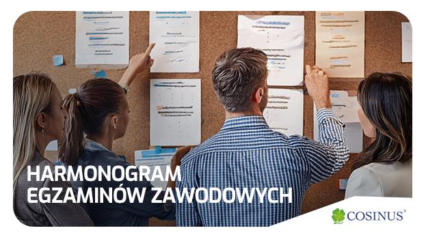 Harmonogram egzaminów zawodowych