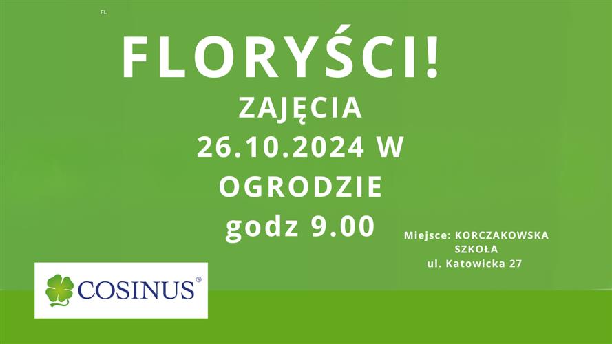 Zajęcia dla Florystyki