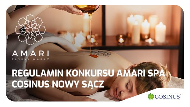 REGULAMIN KONKURSU AMARI SPA X COSINUS