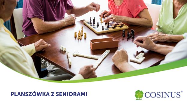 Planszówka z seniorami w Cosinusie