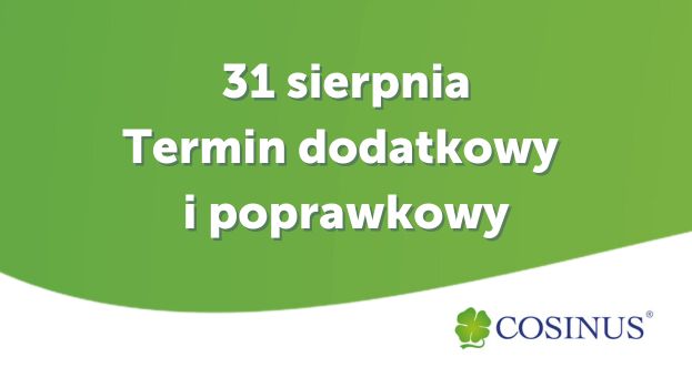 Termin dodatkowy i poprawkowy