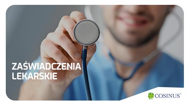 ZAŚWIADCZENIA LEKARSKIE - OSTATECZNY TERMIN DOSTARCZANIA - 25.10.2024r.