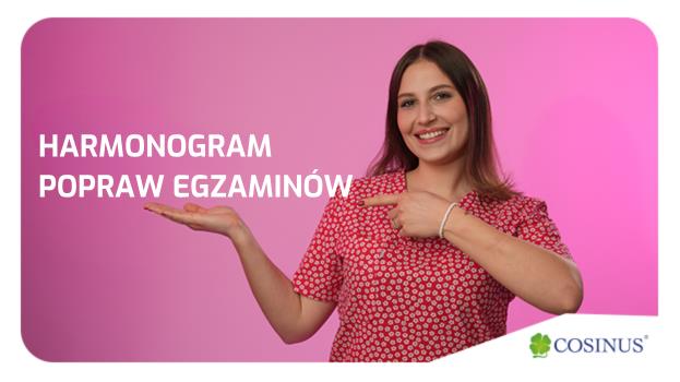 Harmonogram egzaminów poprawkowych