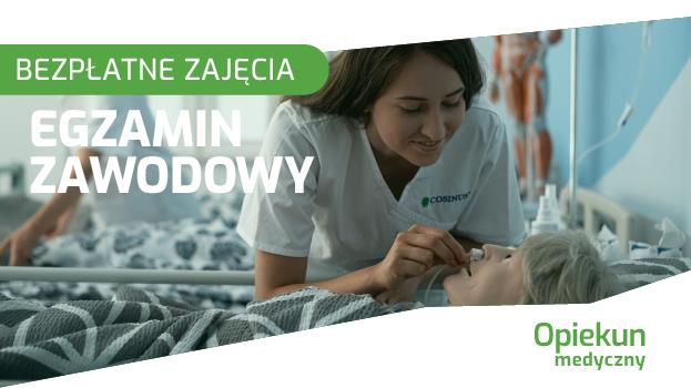 Ostatni semestr Opiekun medyczny! Terminy fakultetów przygotowujących do egzaminu zawodowego.