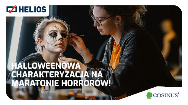 Makijaż halloween w kinie helios