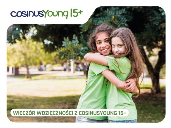 Wieczór Wdzięczności z CosinusYoung 15+