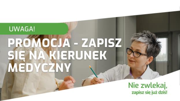 Regulamin promocji - zapisz się na kierunek medyczny i odbierz karnet!